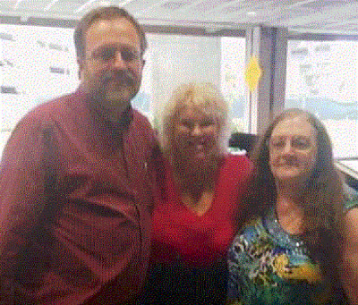 Diana Radabaugh with Glenn and Terrie jigsaw puzzle