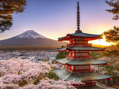 Mont Fuji, Japon jigsaw puzzle