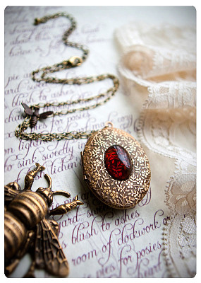 Brass locket