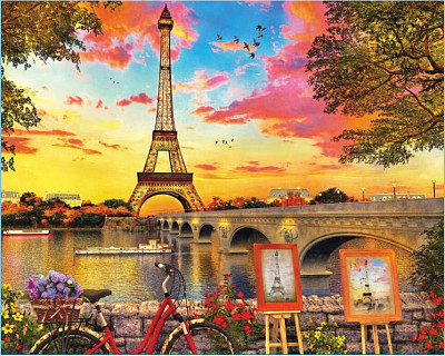 Paris jigsaw puzzle