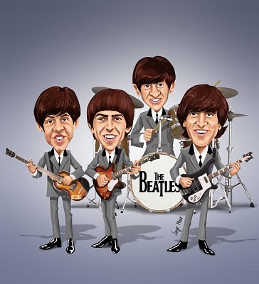 פאזל של the Beatles 2