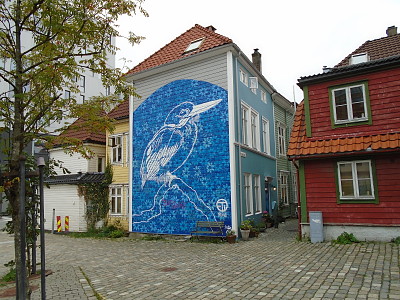 Wall art Bergen Norway