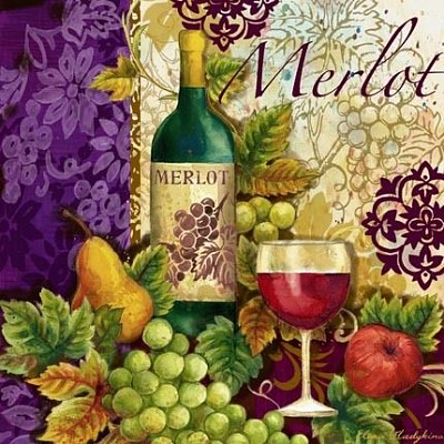 Glass of Merlot