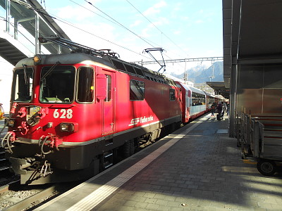 פאזל של glacier express