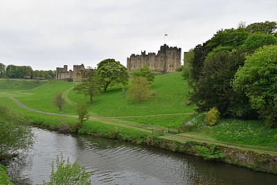 Alnwick Castle, Northumberland, England jigsaw puzzle