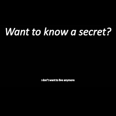 a secret...