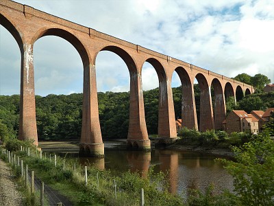 Larpool Viaduct, Whitby, Yorkshire, England