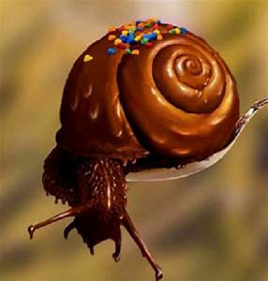 escargot en chocolat