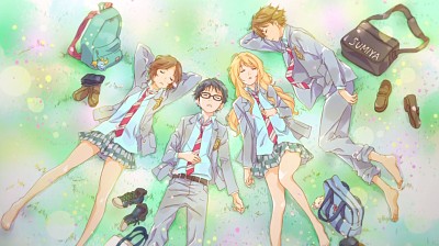 Shigatsu Wa Kimi No Uso jigsaw puzzle