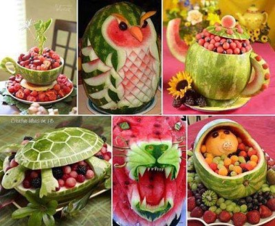 fruits sculpÃ©s