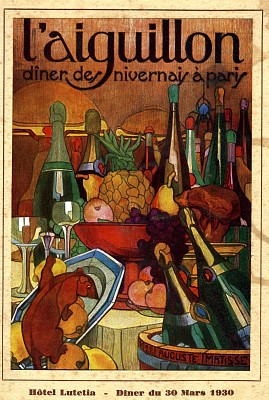 DÃ®ner des Nivernais de Paris - 30 mars 1930