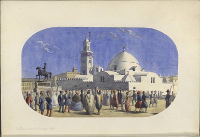 Alexandre Bertrand. Vue d 'Alger