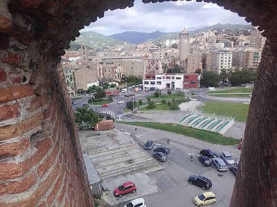 savona panorama dal castello Malaspina