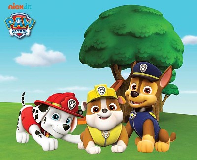 פאזל של paw patrol