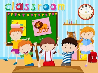 פאזל של classroom