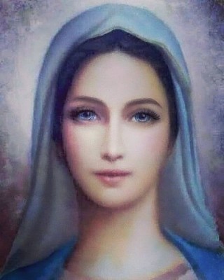 Una virgen hermosa jigsaw puzzle