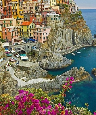 panorama su Manarola jigsaw puzzle