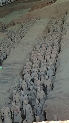 פאזל של Guerreros de Terracota 2, Xian, China - 2018