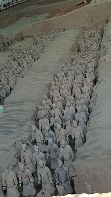 Guerreros de Terracota 2, Xian, China - 2018 jigsaw puzzle