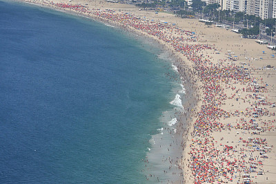 Leme e Copacabana - Rio de Janeiro jigsaw puzzle