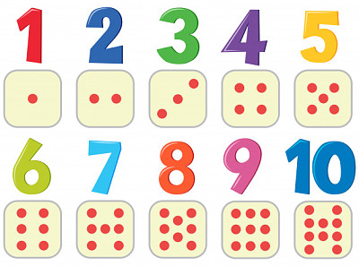 Numeritos en 1ro jigsaw puzzle