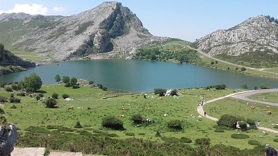 lagos  de  covadonga jigsaw puzzle