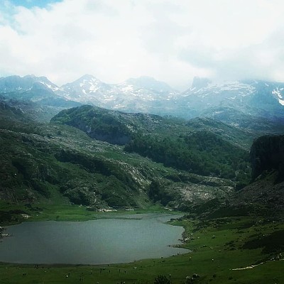 פאזל של lagos  de  covadonga