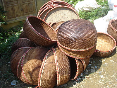 Vietnam - Sapa - Artisanat paniers