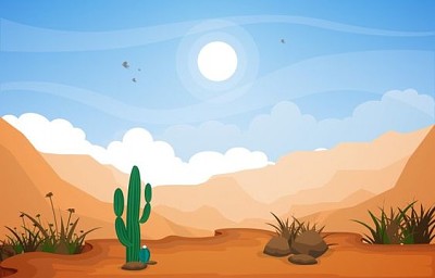 פאזל של paisaje desertico
