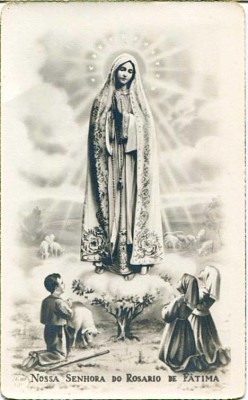 L 'apparizione della Madonna di Fatima