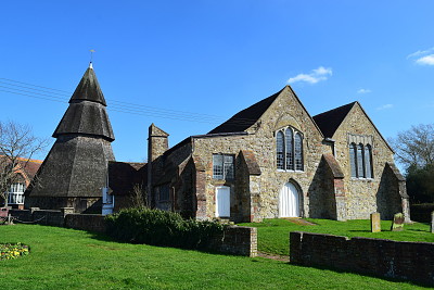 Brookland Church, Kent, England jigsaw puzzle