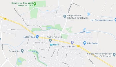 Beelen Map