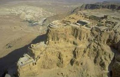 Masada from above