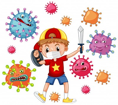 Coronavirus jigsaw puzzle