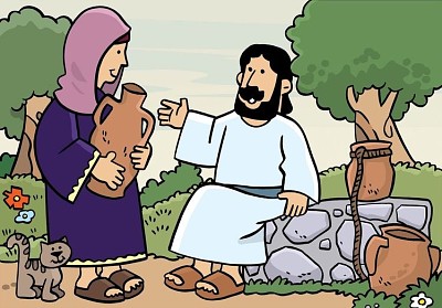 GesÃ¹ e la samaritana
