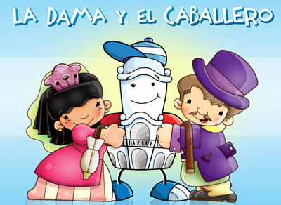 פאזל של LA DAMA Y EL CABALLERO