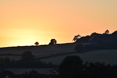 Sunset, Devon, England