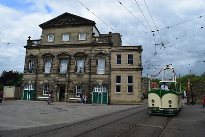 Tram Museum, Crich, Derbys, England