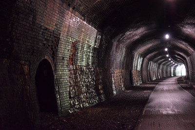 Old Railway Tunnel, Derbys, England jigsaw puzzle