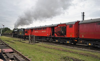 Post Train, Great Central Railway, England jigsaw puzzle