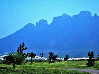 Cerro de la Mitra, Monterrey. jigsaw puzzle