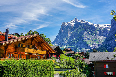 Grindelwald-Suiza jigsaw puzzle