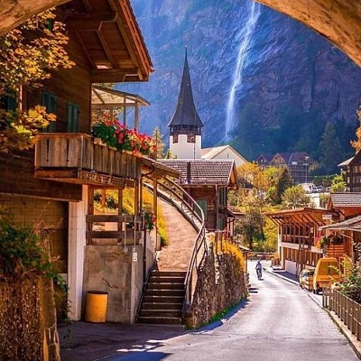 Lauterbrunnen-Suiza jigsaw puzzle