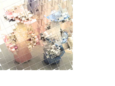 Costumes de fÃªte en miroir jigsaw puzzle