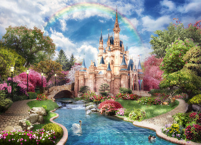 פאזל של Disney castle