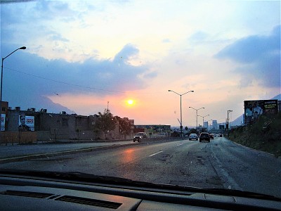 פאזל של Atardecer en Monterrey, Nuevo LeÃ³n.