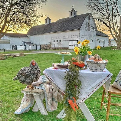 Country barn jigsaw puzzle