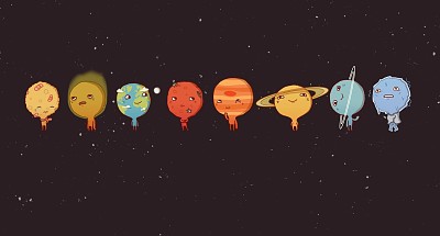 פאזל של planets