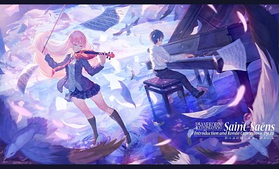 פאזל של Shigatsu Wa Kimi No Uso