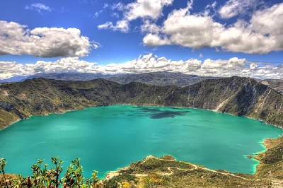 Laguna Quilotoa - Cotopaxi - Ecuador jigsaw puzzle